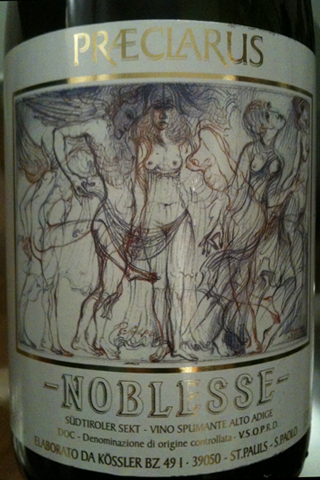 Alto Adige DOC Praeclarus Noblesse 2005 un vino che non ti aspetti…