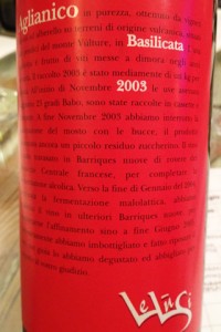 www.sommelierxte.it Aglianico del Vulture LeLùSi 2003