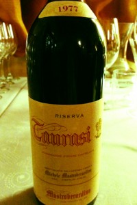 www.sommelierxte.it Taurasi Mastroberardino 1977