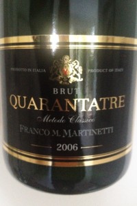 Franco Martinetti Quarantatre 2006 Brut B